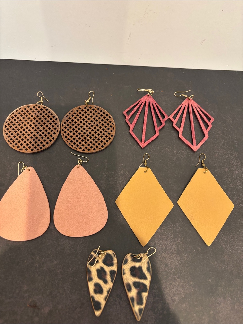 Boho Statement Earring Lot (5 Pairs)